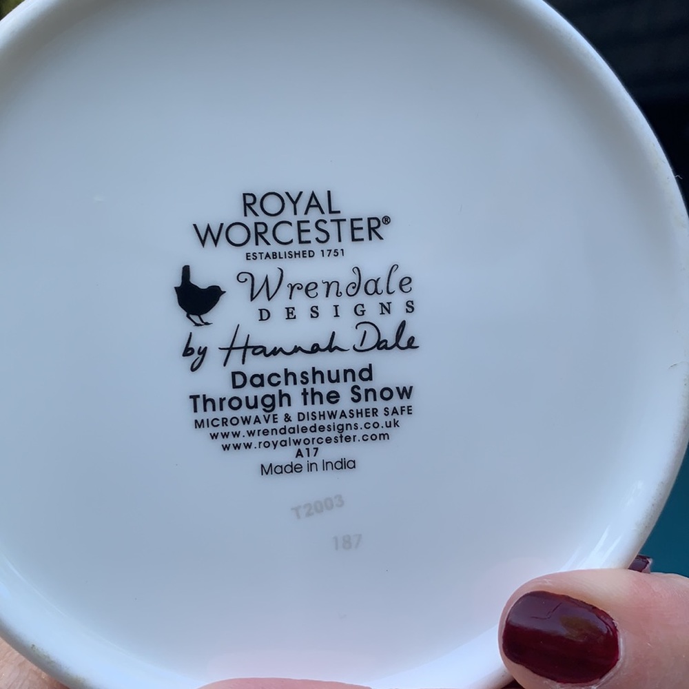 New Dachshund China Mug & Coaster Set - Picture 7 of 9